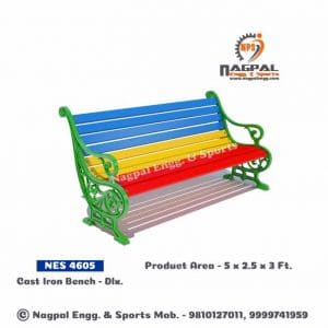 Cast Iron Bench-Dlx